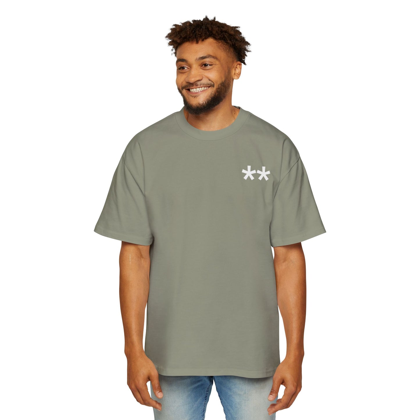 Asterisk Heavy Oversized Tee