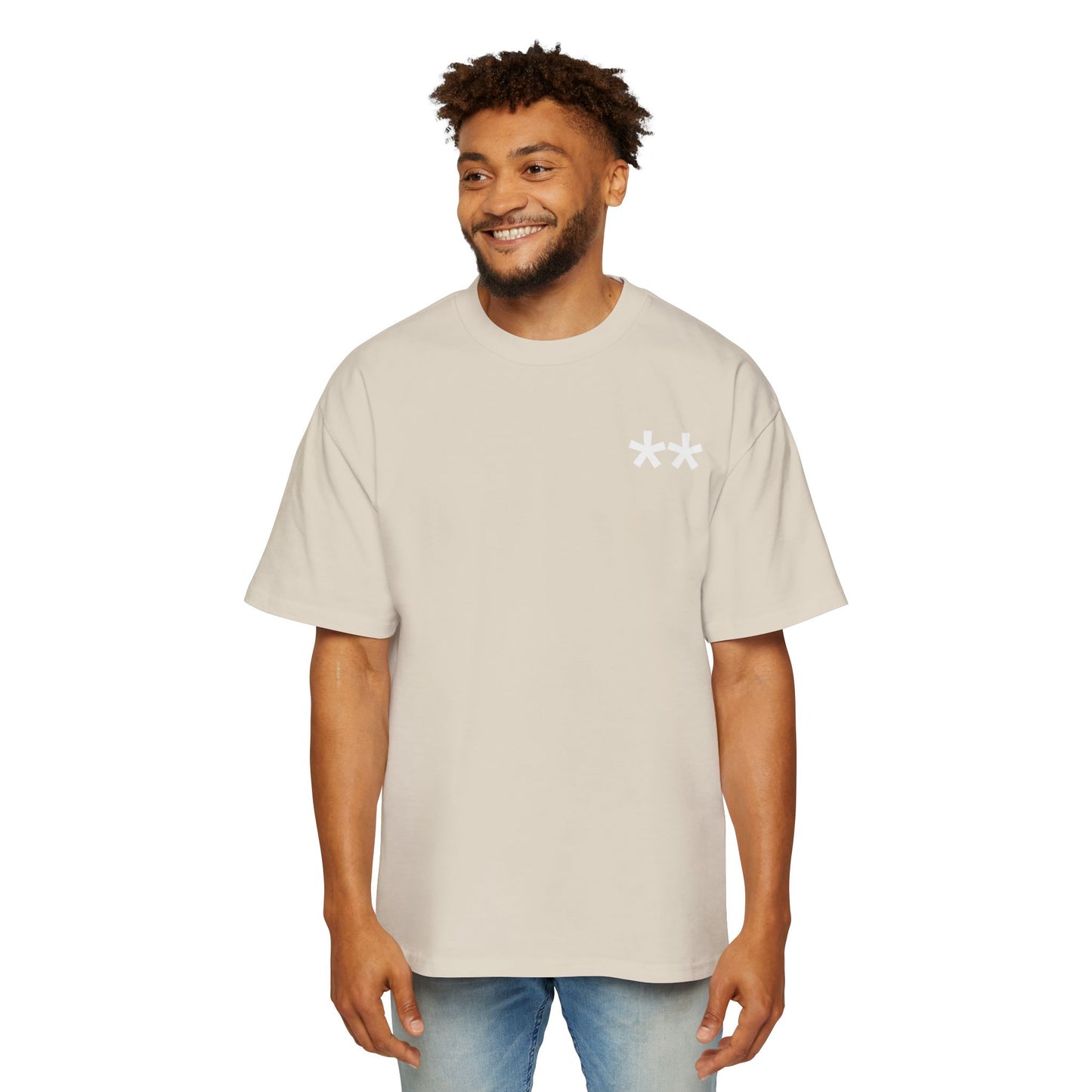 Asterisk Heavy Oversized Tee