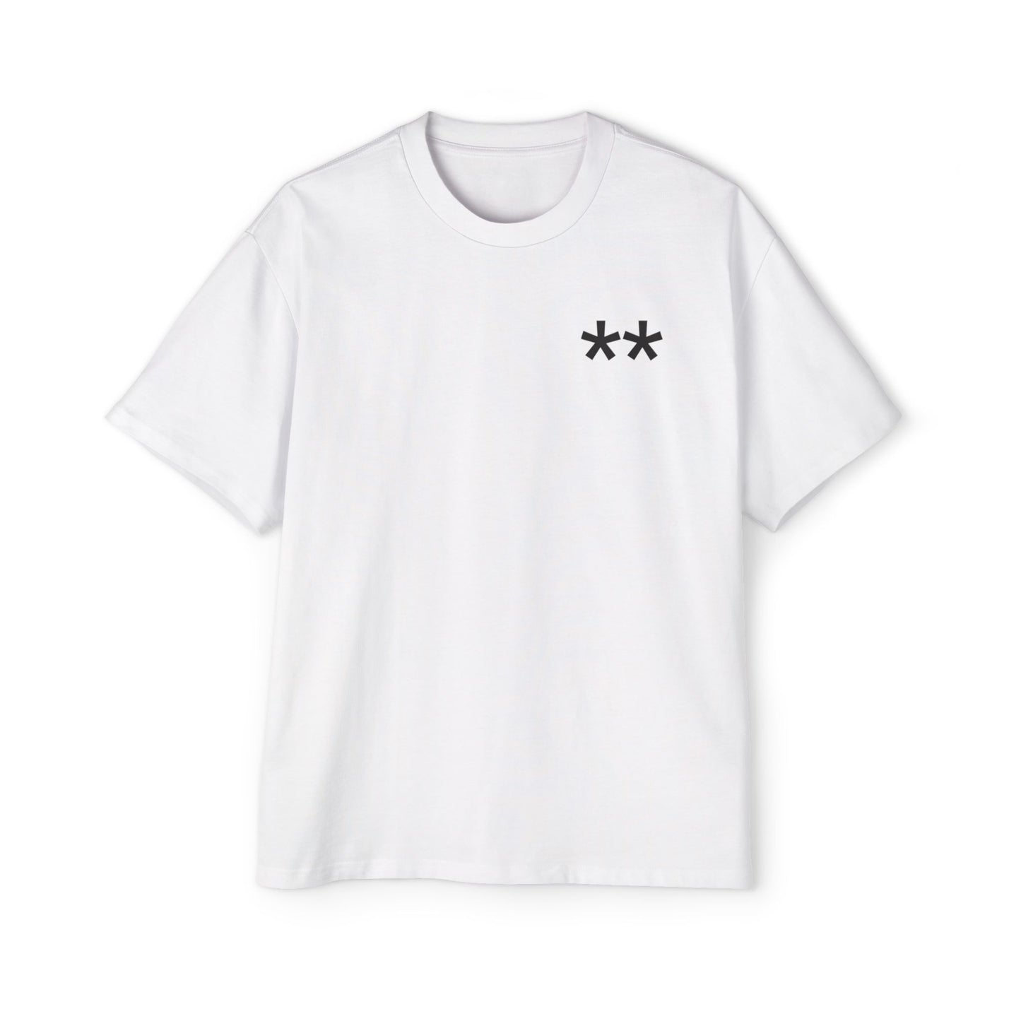 Asterisk Heavy Oversized Tee