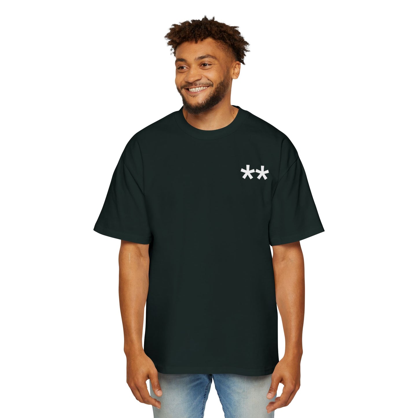 Asterisk Heavy Oversized Tee