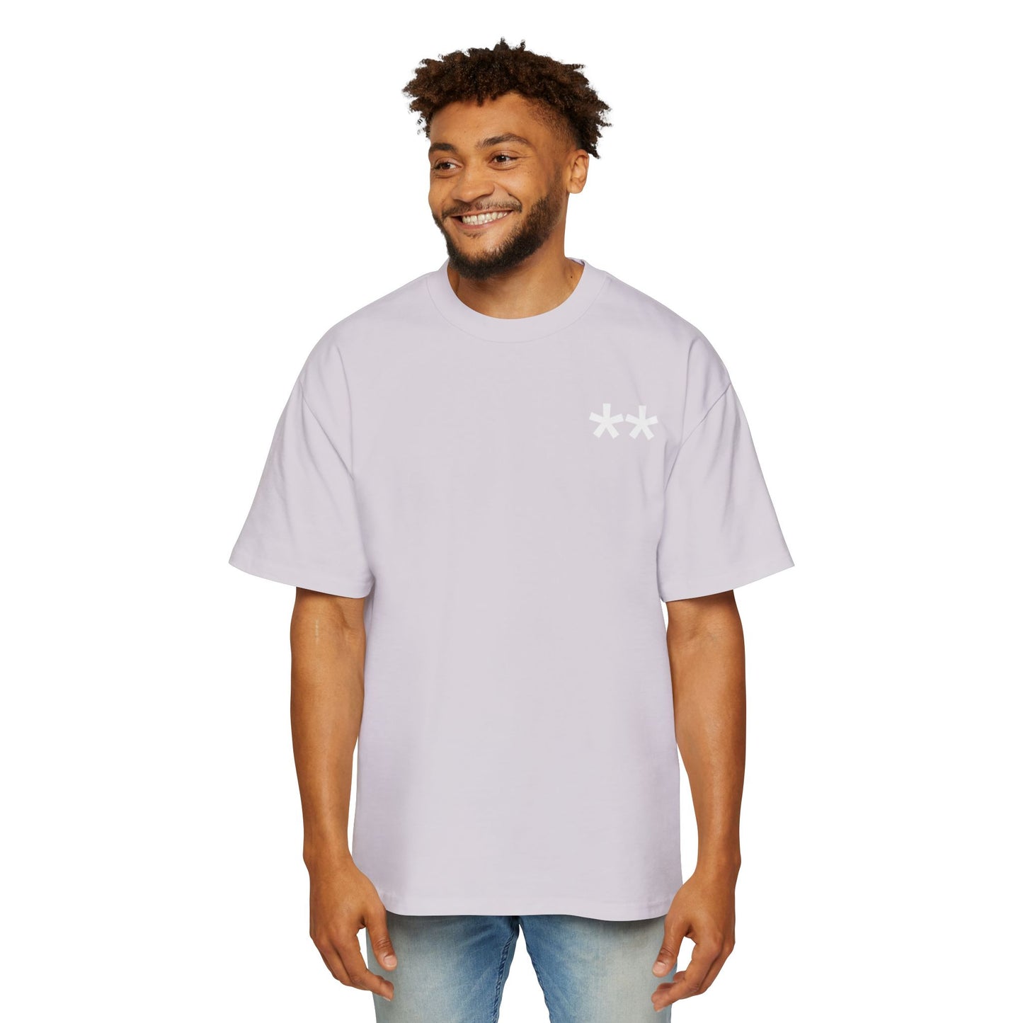 Asterisk Heavy Oversized Tee